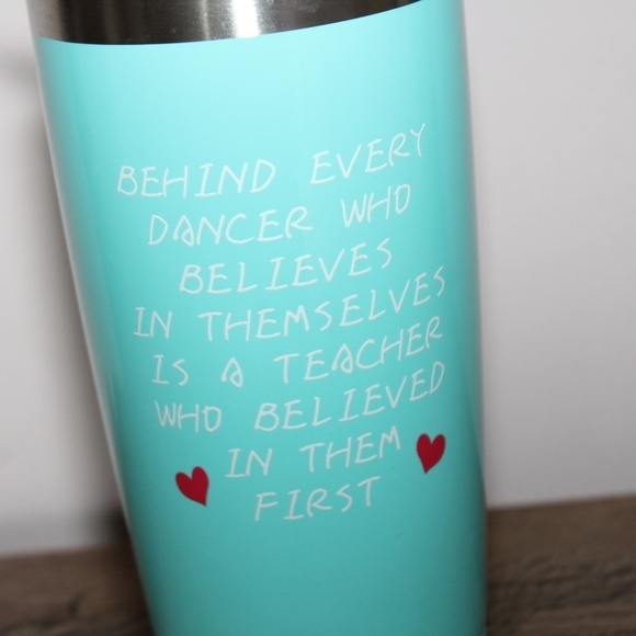 Teacher Appreciation Gift Dance Teacher Travel Mug 20oz dancer BRAND NEW - Picture 3 of 4
